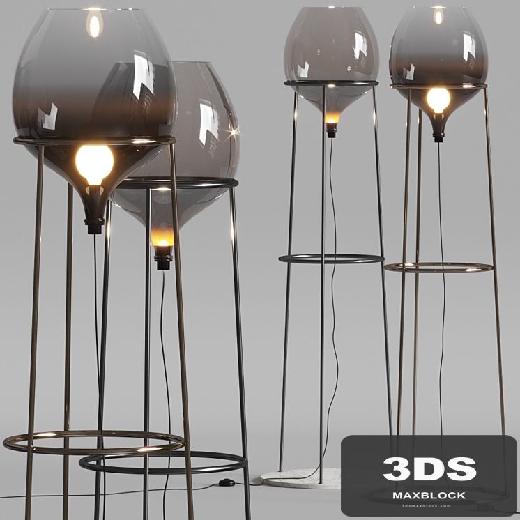Natuzzi Dami Floor Lamps
