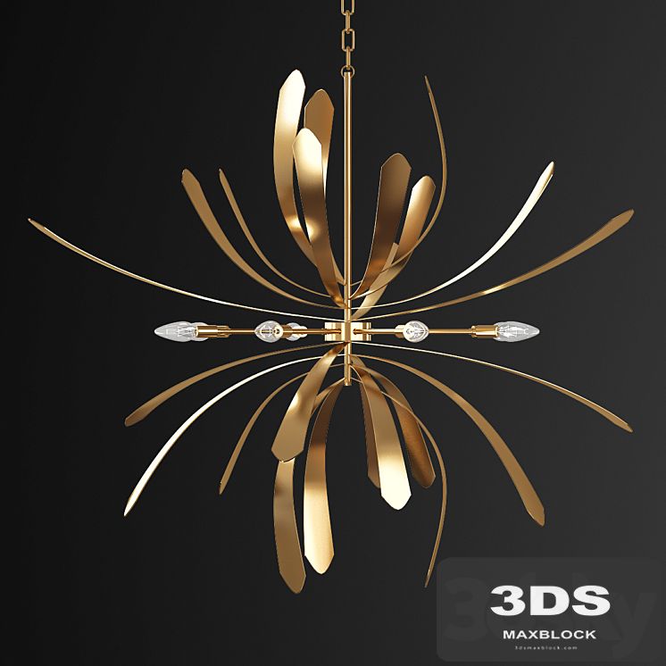Dahlia 10 - Light Sputnik Sphere Chandelier