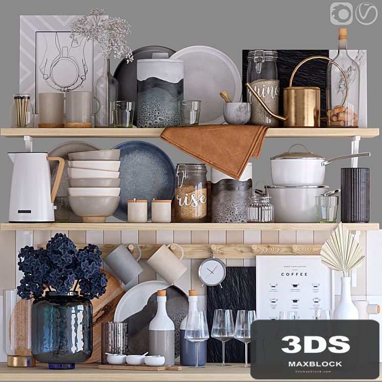 Decorative set for the kitchen 9
