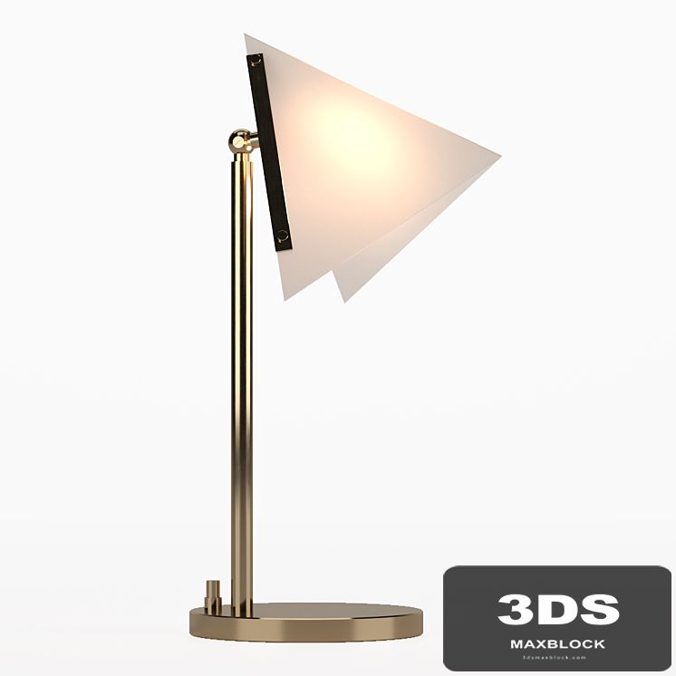FORMA ROUND BASE TABLE LAMP Brass Loft Concept 43.31