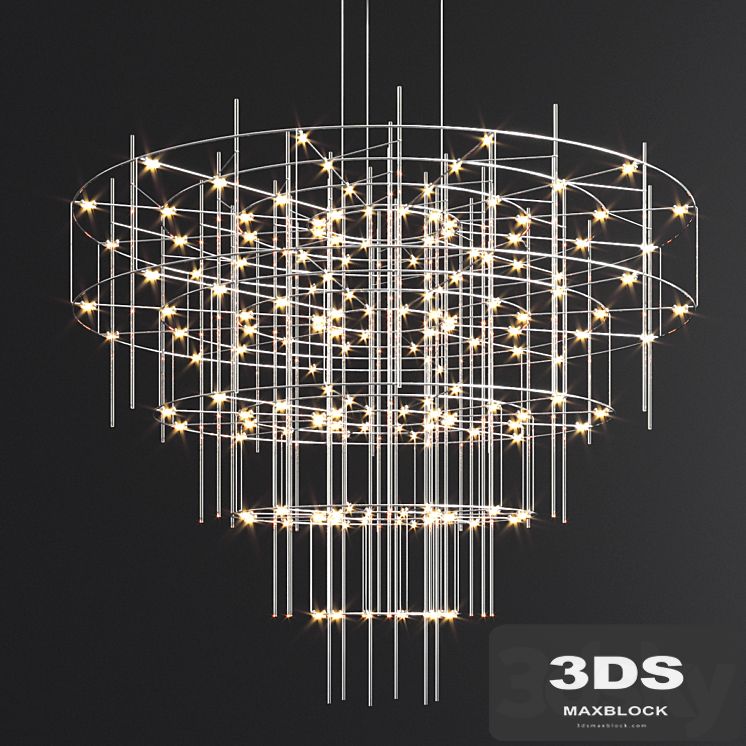 Spy quasar chandelier