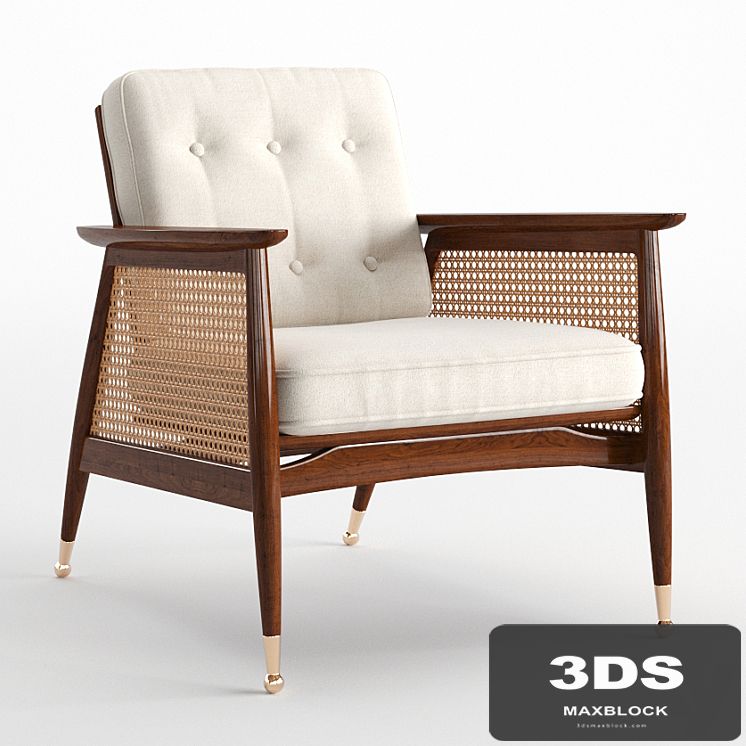 Nadia Caned Accent Chair