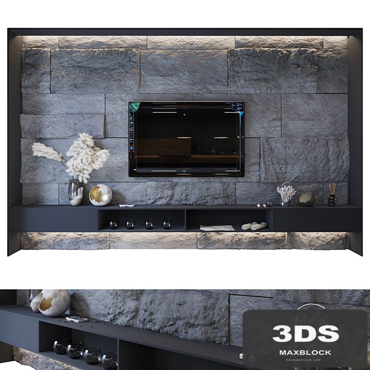 TV zone in stone