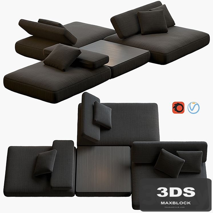 AGIO SOFA Paola Lenti