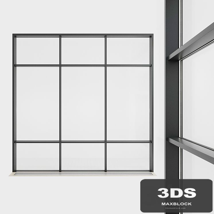 Panoramic glazing. Stained glass. 52