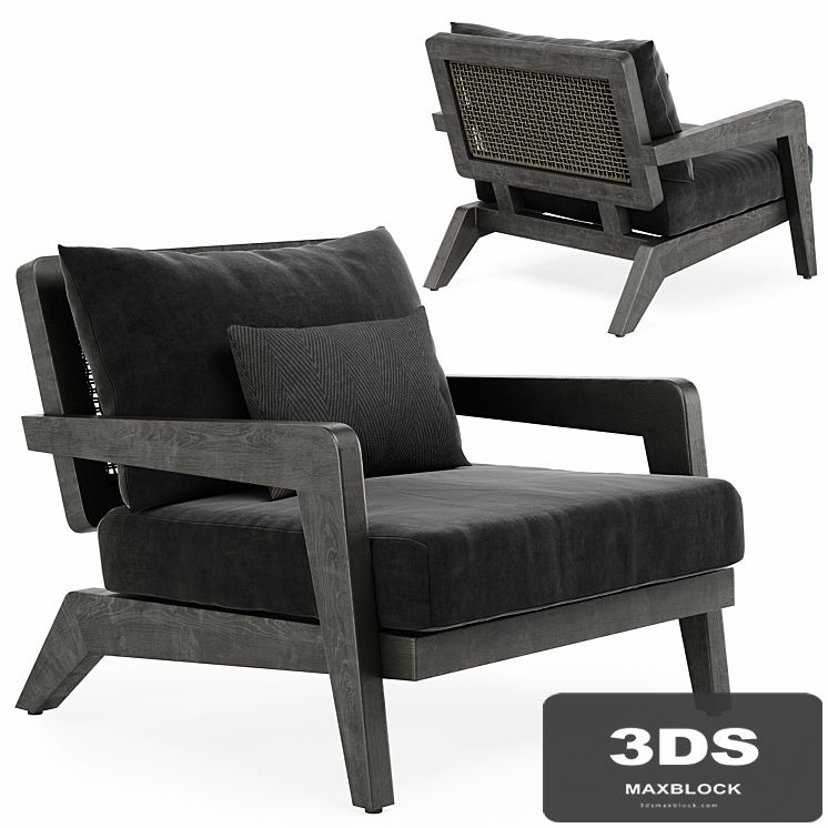 Claude Outdoor Lounge Chair