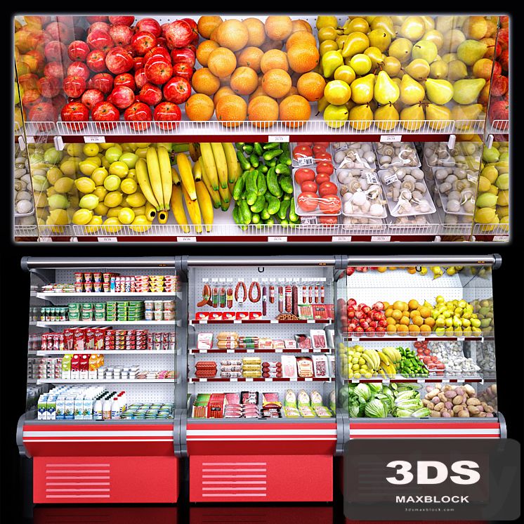 Market refrigerators