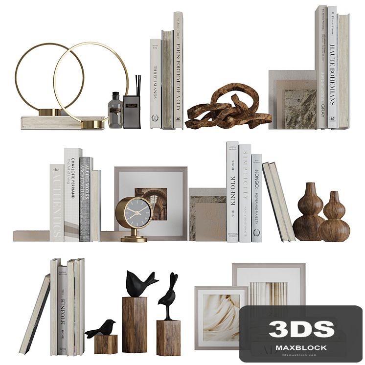 Decor shelf set 2