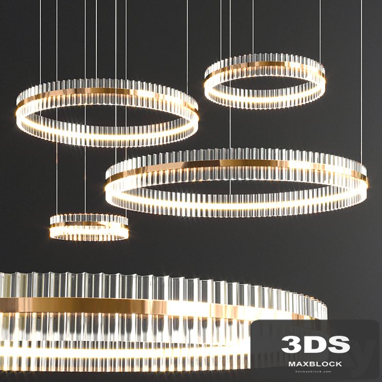 Baroncelli saturno chandelier