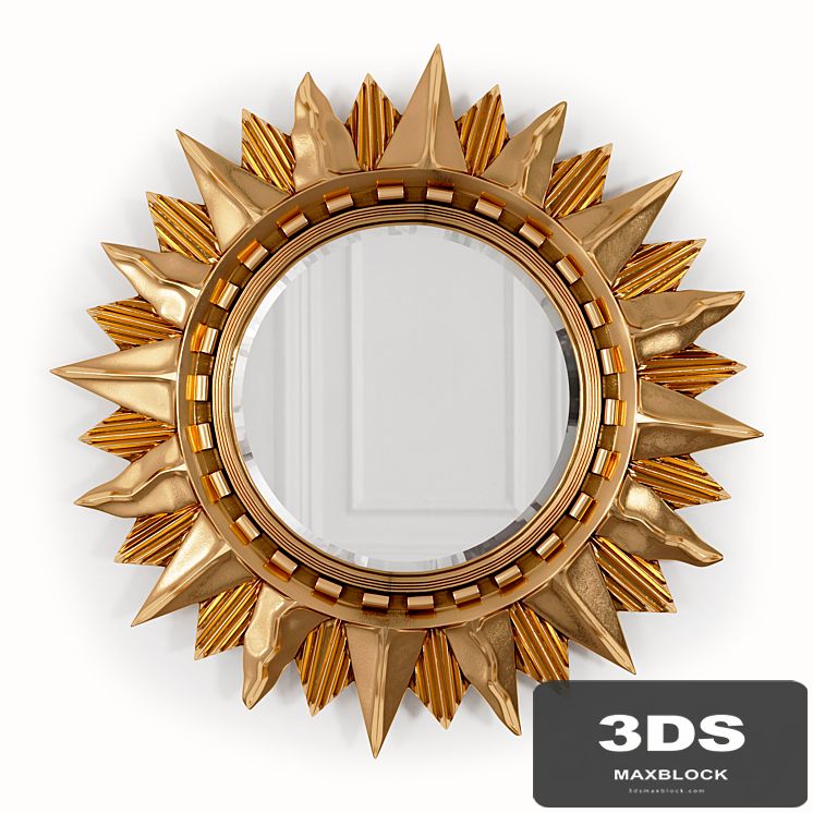Mirror-sun Sol Gold