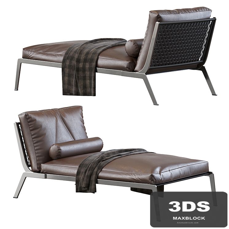 Chaiselongue Flexform Happy