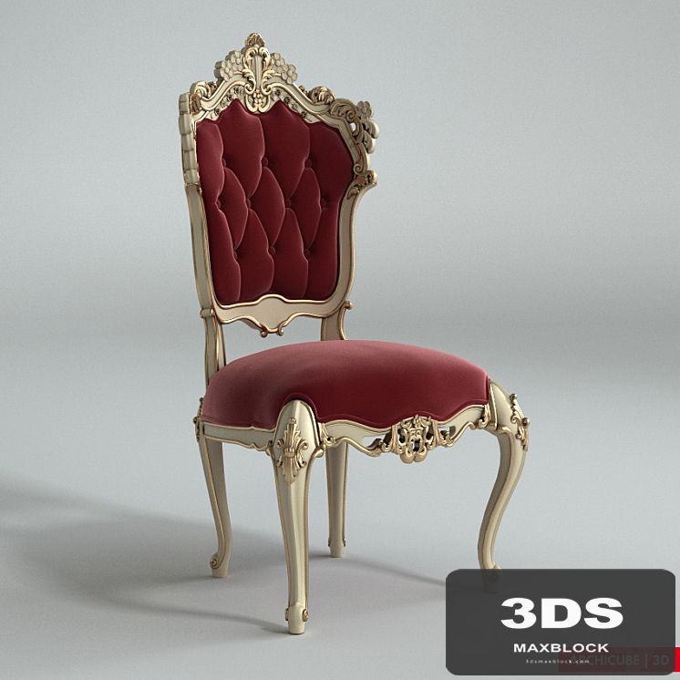 The chair in the style of 003 klassichkskom