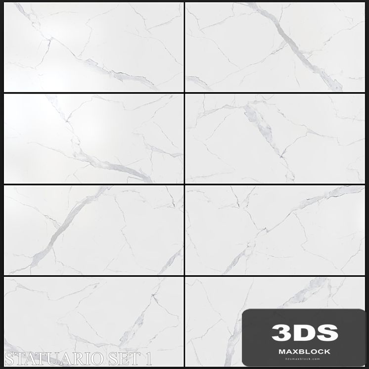 Decovita Statuario 600x1200 Set 1