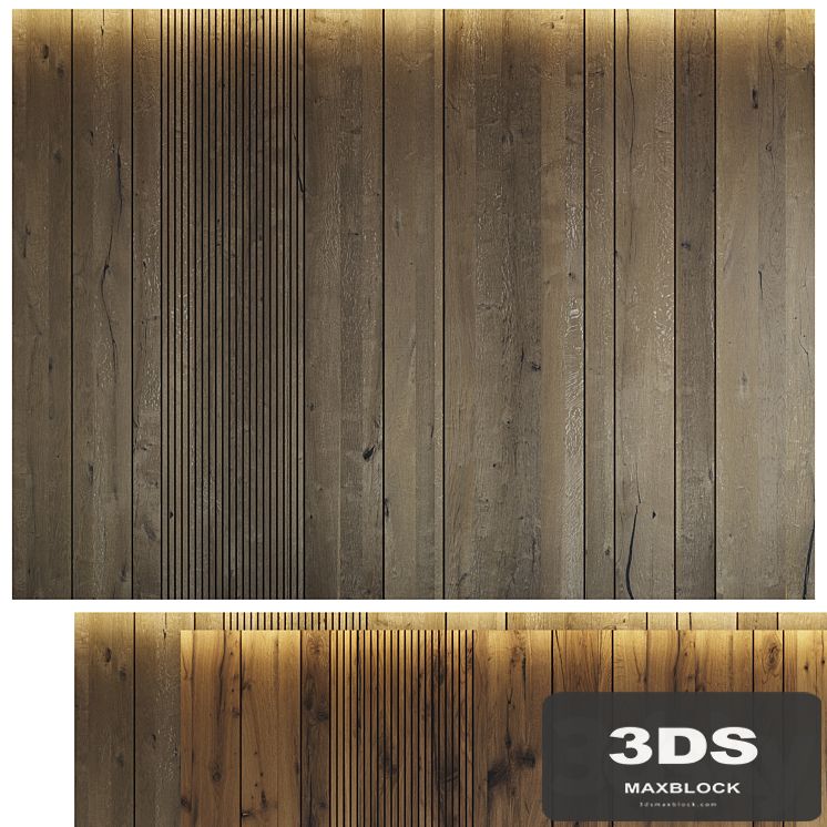 Wood panel set 6