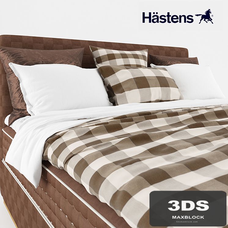 HASTENS BED + MATRESS + BEDCLOTHES