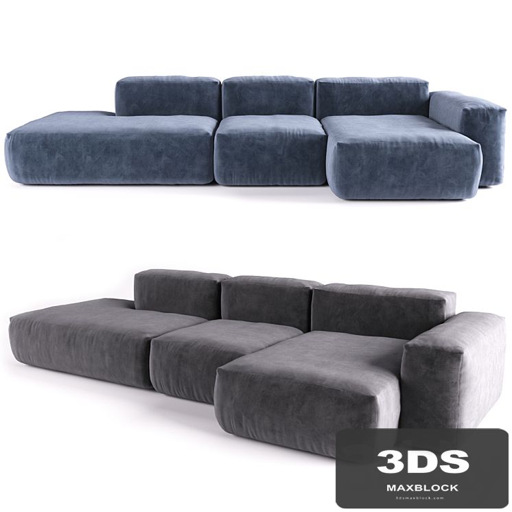 HAY. Mags 3 seater comb.
