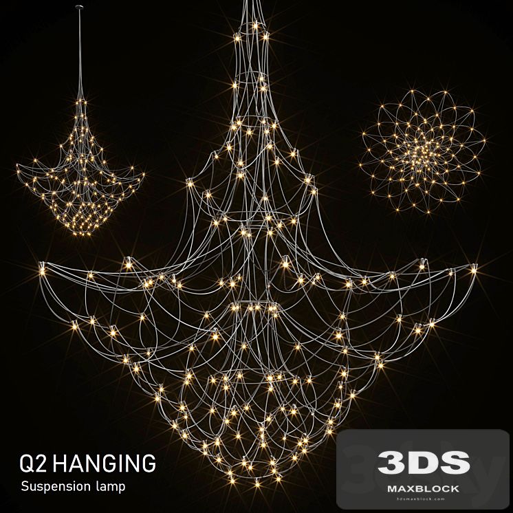 Baxter q2 suspension chandelier
