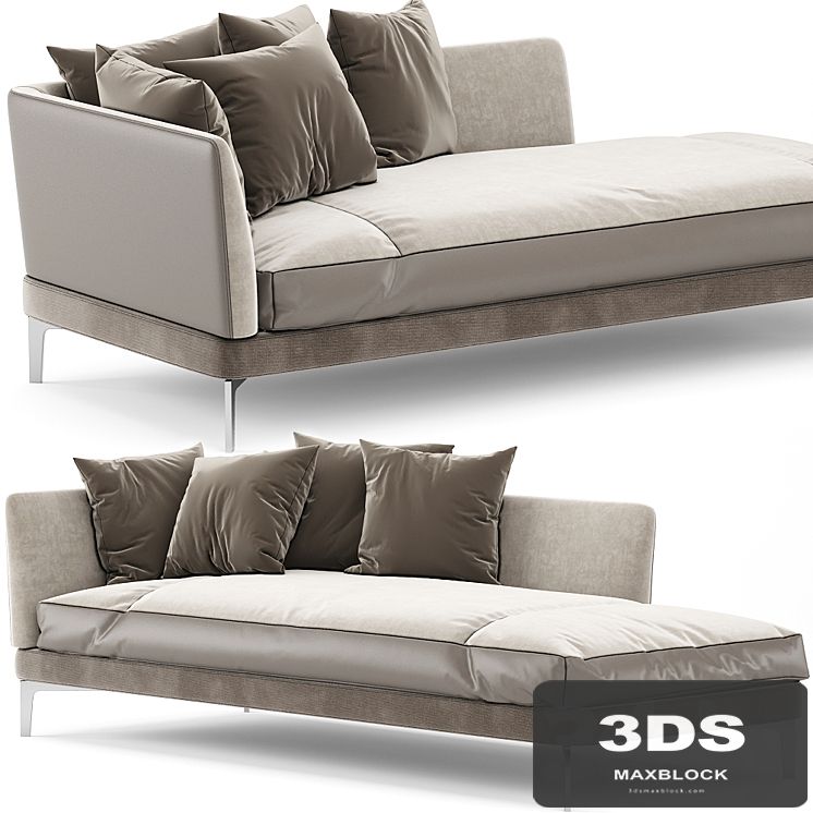 Flexform Feel Good Chaise Lounge