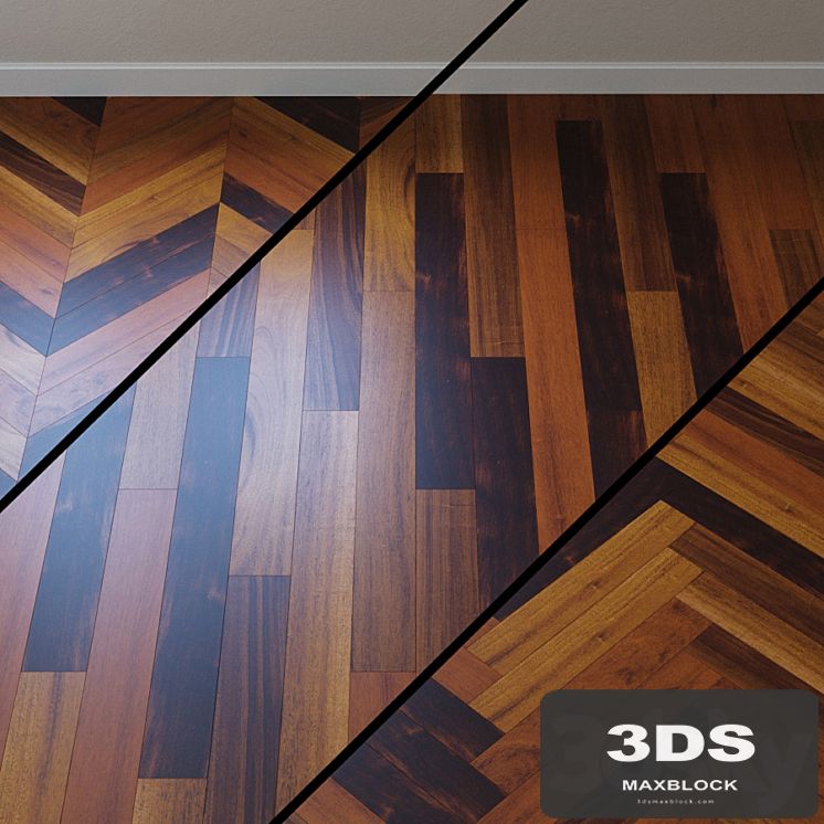 Parquet board UPOFLOOR Merbau