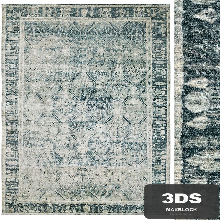 Opale Hand-Knotted Wool Rug