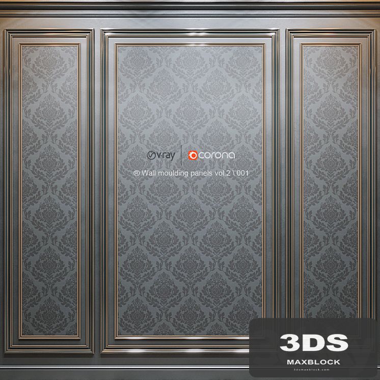 Wall molding panels vol. 2 \ 001