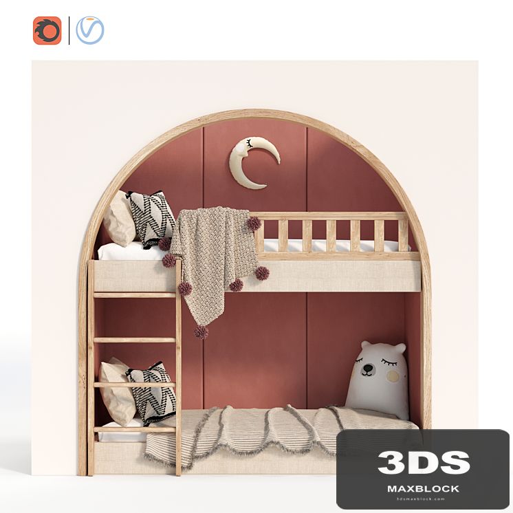 Kids Room Bed - 4