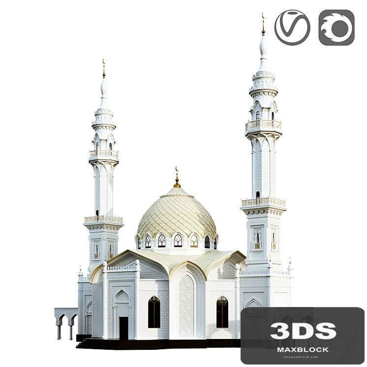 White mosque
