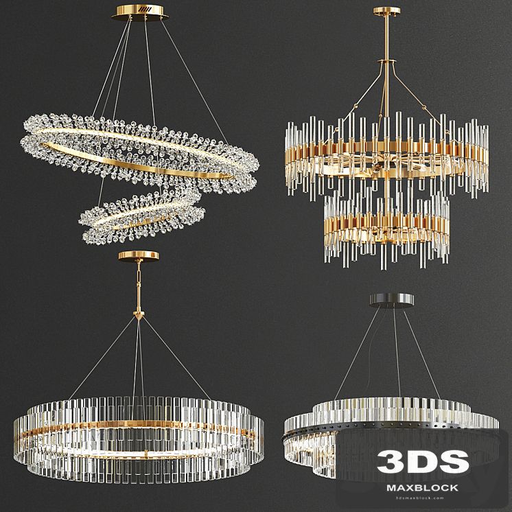Collection of modern crystal chandeliers_2