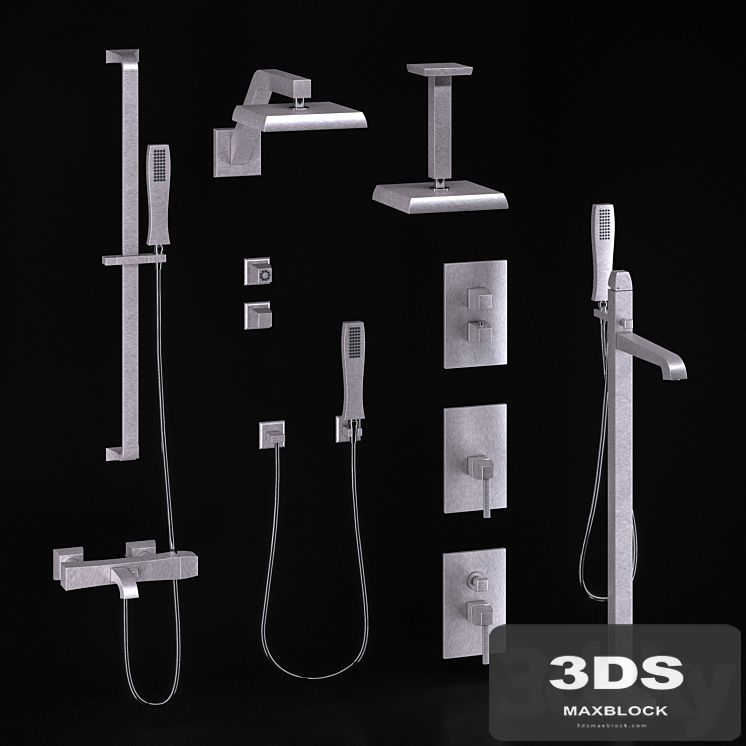 Gessi Mimi faucets for shower and bath