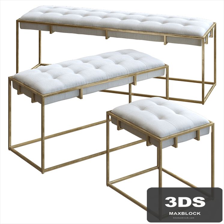 KELLEN UPHOLSTERED BENCH