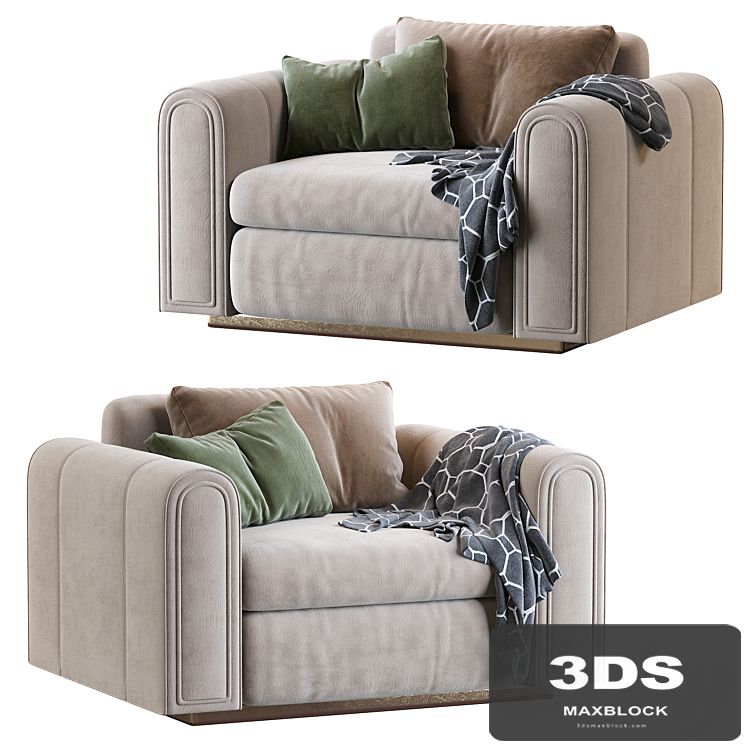 Armchair Ludovica Mascheroni