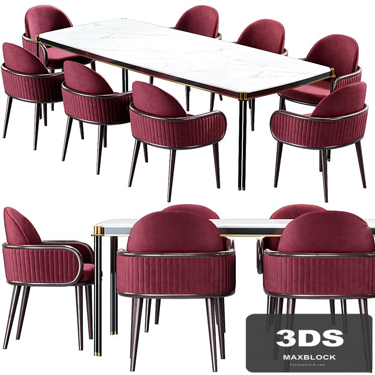 Gala chair and table Tudor