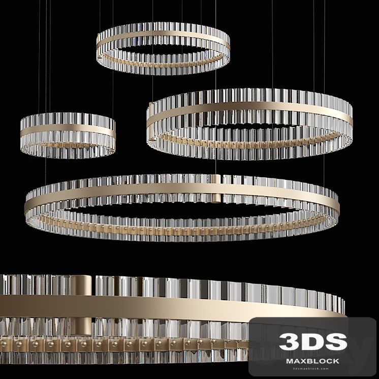 Baroncelli saturno chandelier