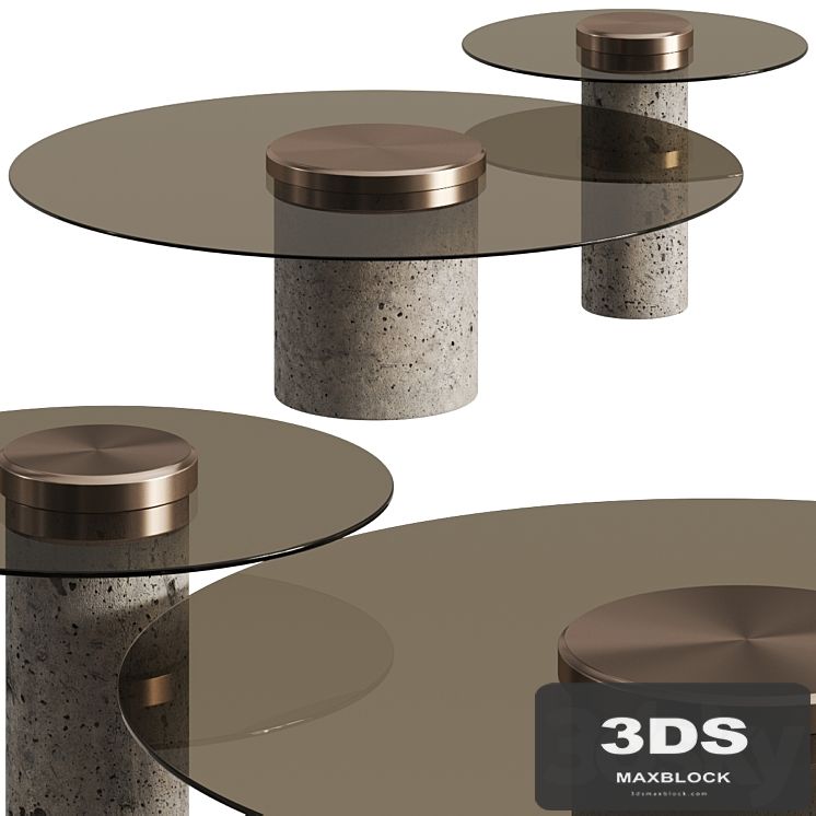 Roche Bobois Canotier Coffee Tables