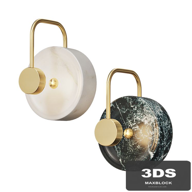 Marble Wall Lamp Gottby