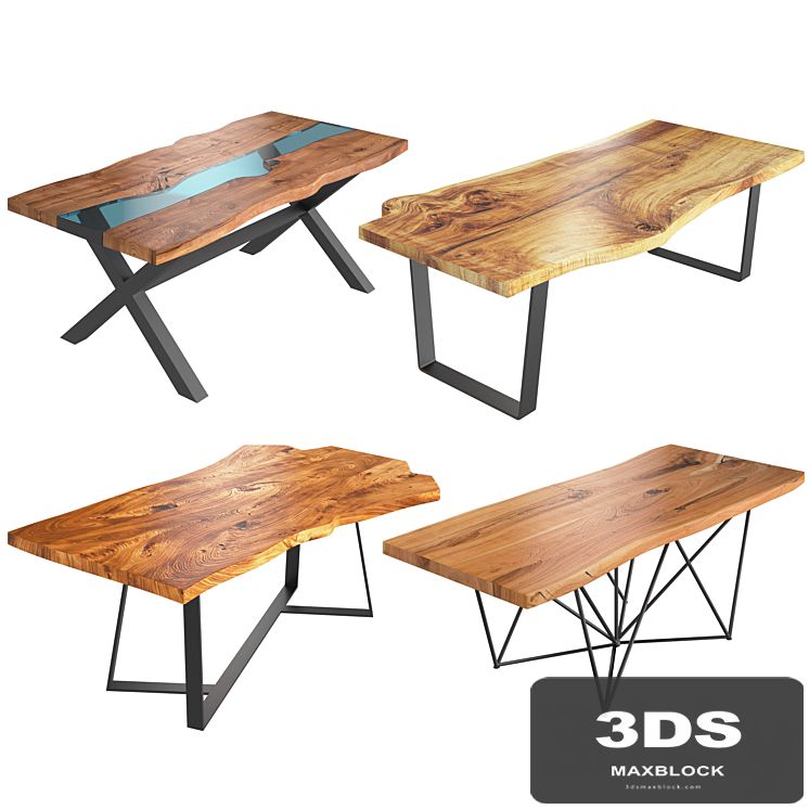 Slab Tables Set