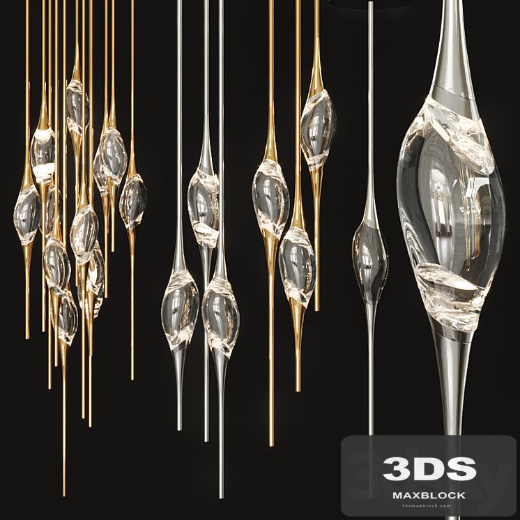 Il Pezzo 12 Cluster Chandelier