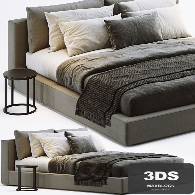 RH Cloud Platform Bed