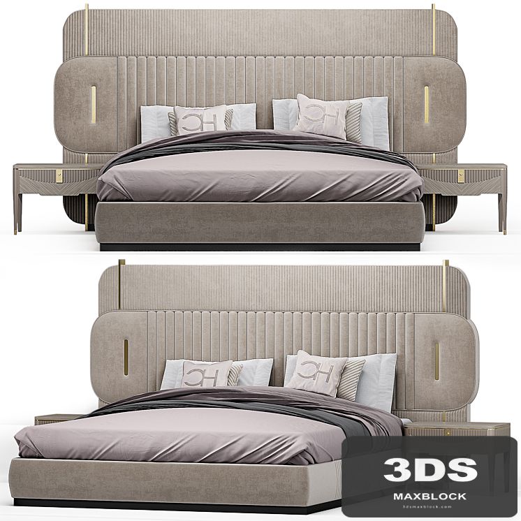 Carpanese Home PAPILLON BED