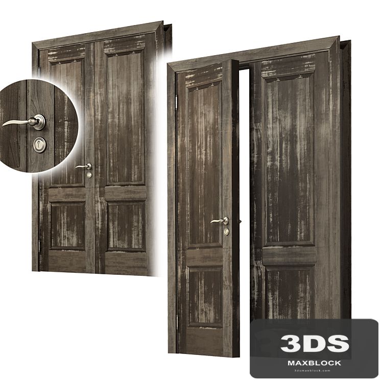 Double door vintage classic