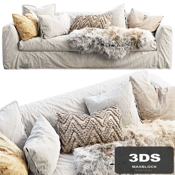 Custom scandinavian sofa