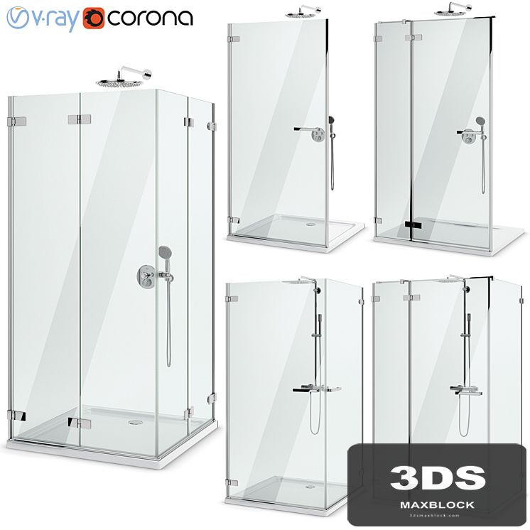 Shower enclosures and doors Radaway | Arta set 101
