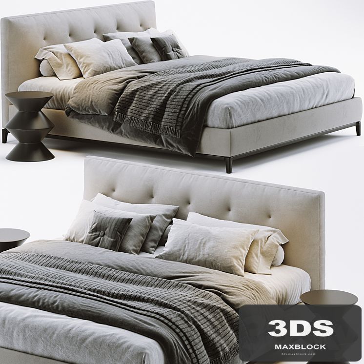 Minotti Andersen Quilt Bed
