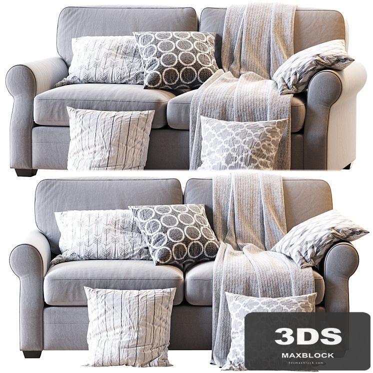 Fremont Roll Arm Upholstered Sofa