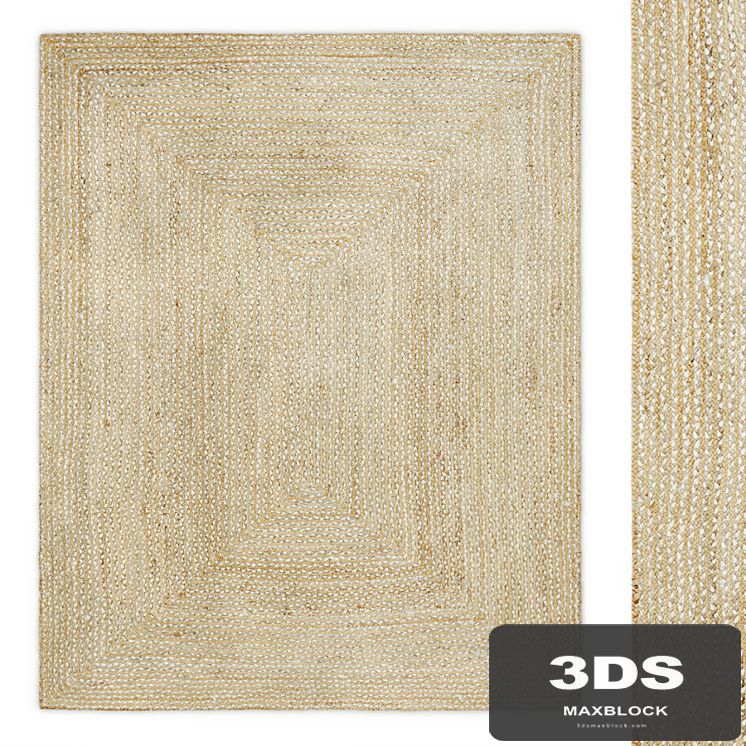 Skye Jute Rug by John Lewis & Partners