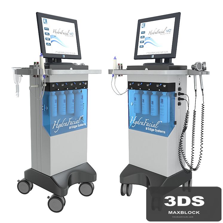Hydrafacial facial cleansing machine