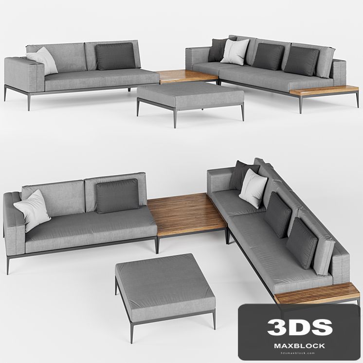 Gloster - Grid Sofa