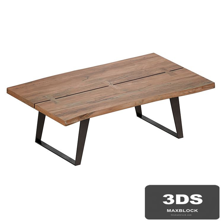 Yukon Natural Coffee Table (Crate and Barrel)
