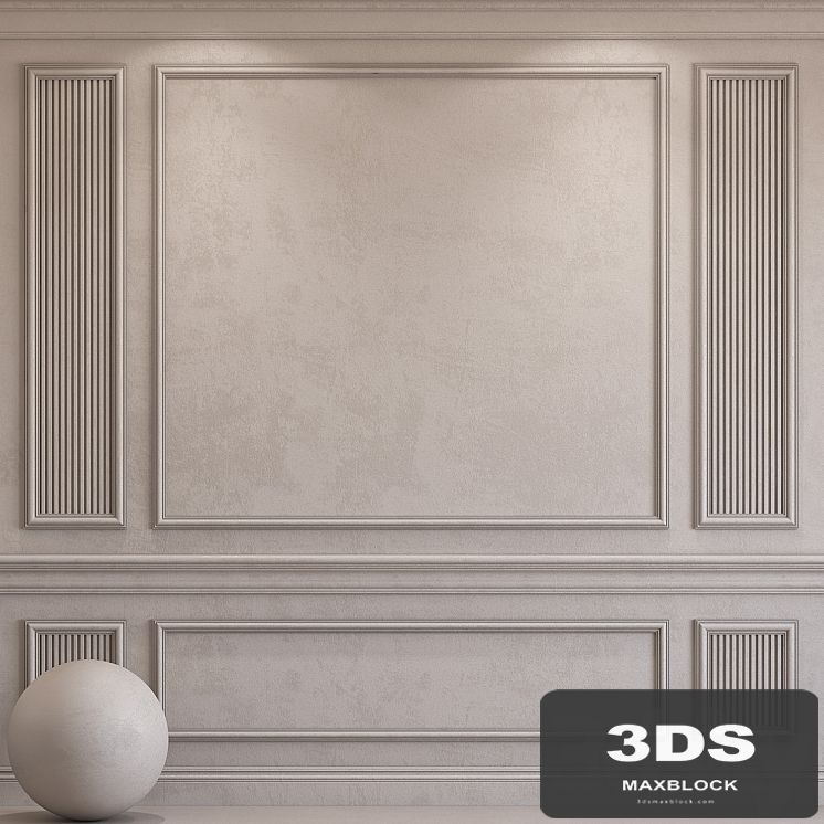 Decorative plaster with molding 62