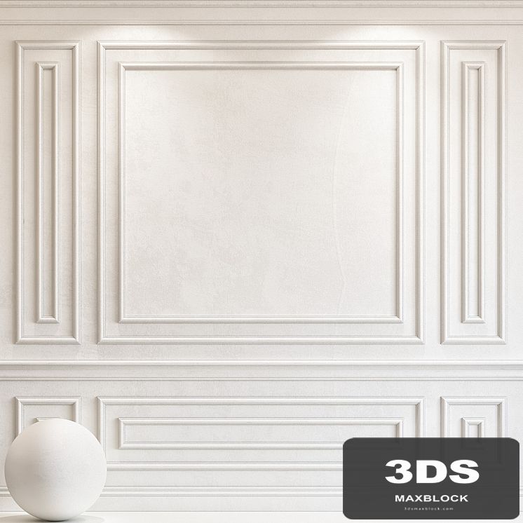 Decorative plaster with molding 70